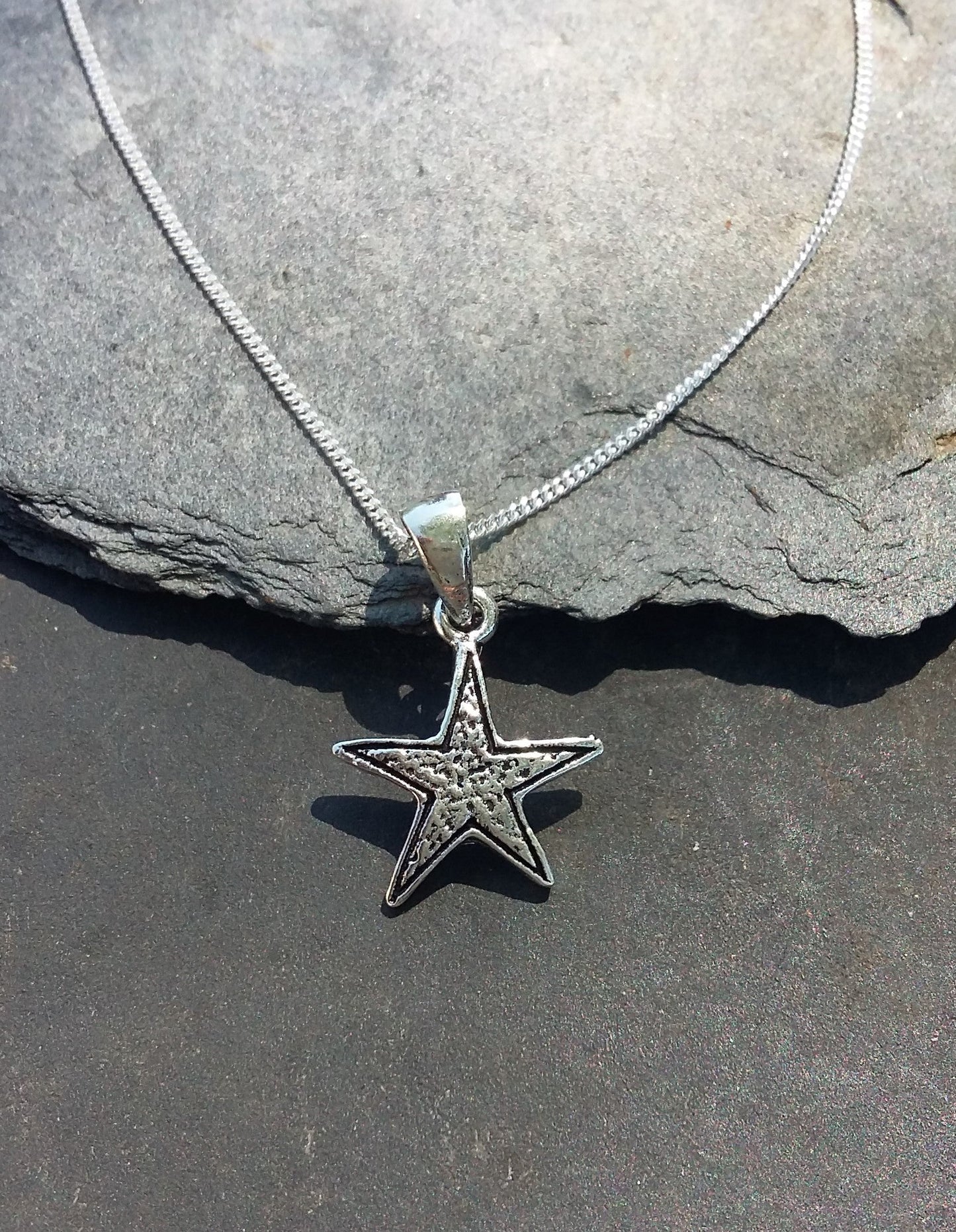 P638BC - SILVER STAR PENDANT