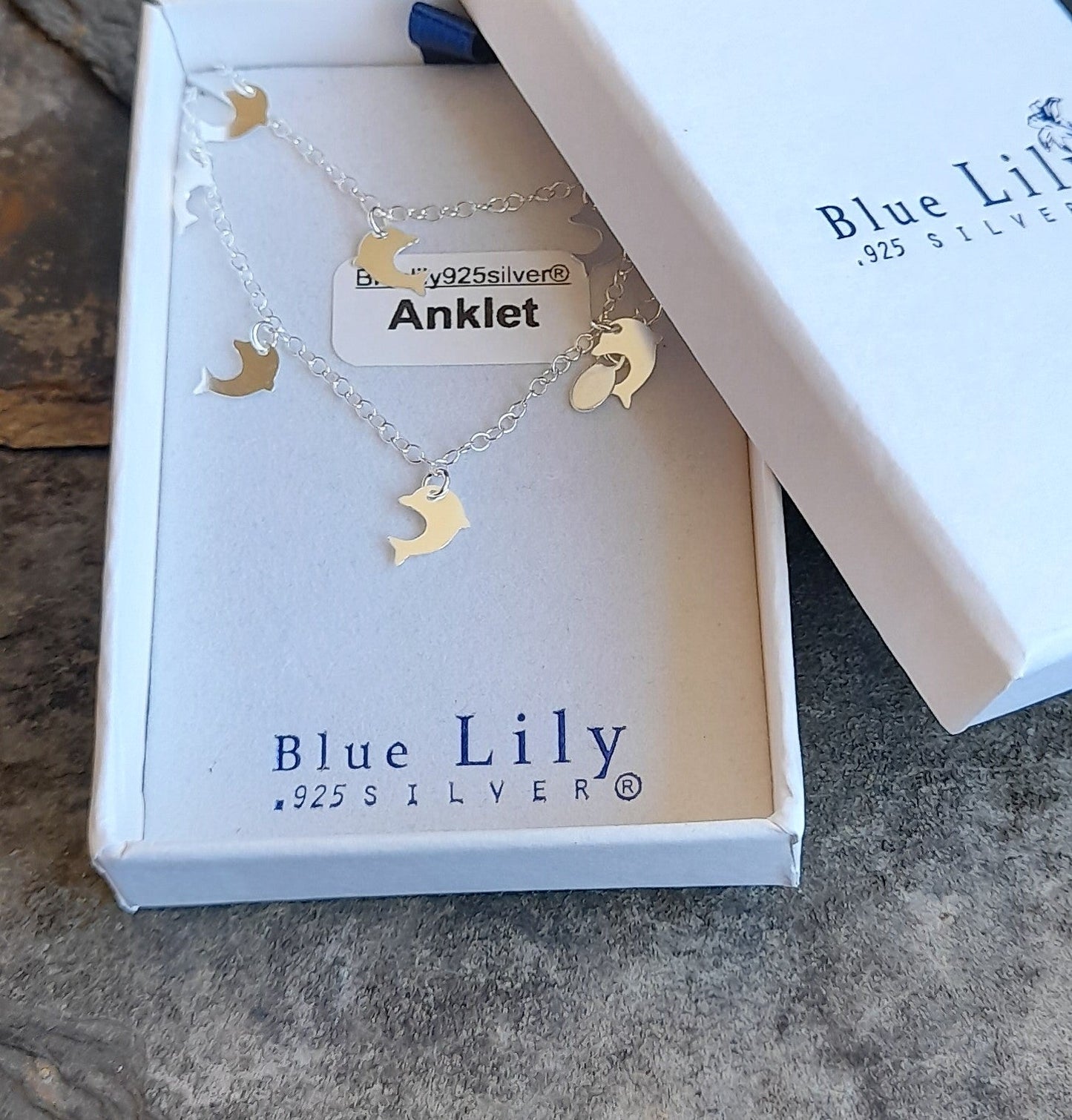 AB004 - HEART ANKLET/BRACELET 20 CM + EXT