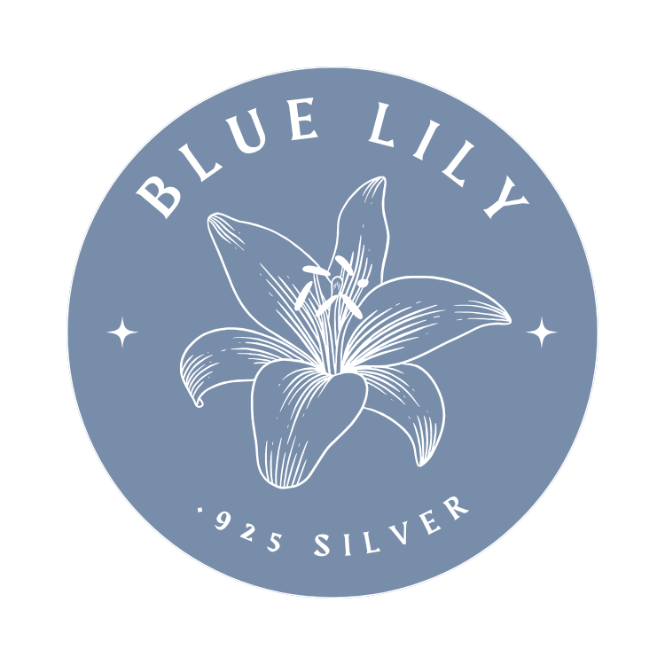 Blue Lily 925 Silver