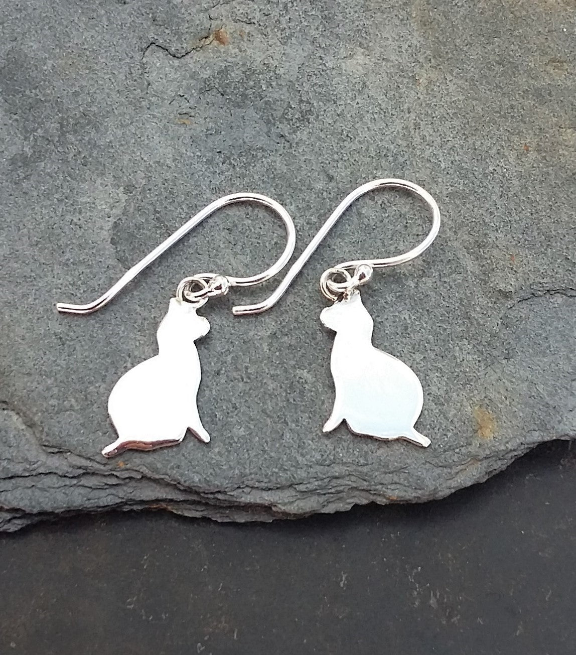 Cat Silhouette Earring