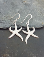 Starfish Drop Earring Silver