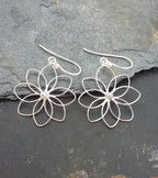 Large Lily Flower Earring