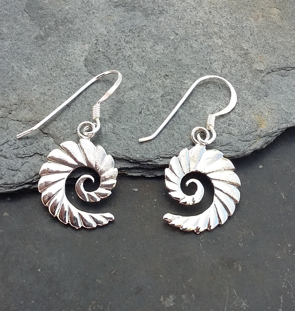 Ammonite Earrings