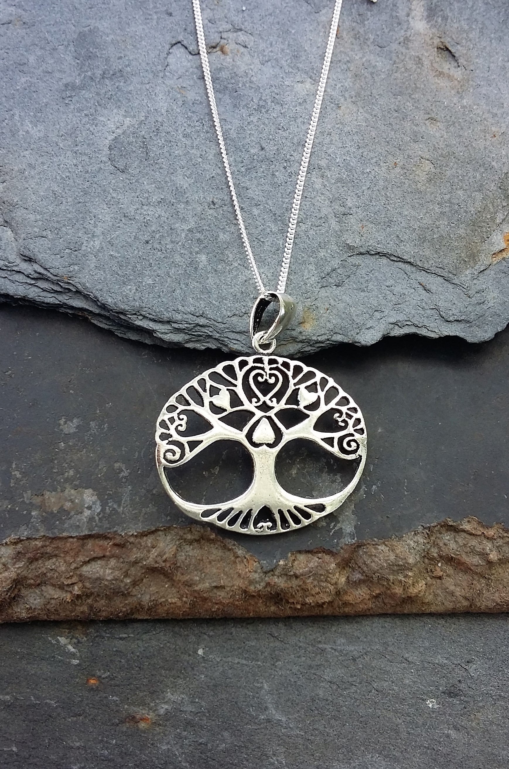 Oval Tree Of Life Pendant