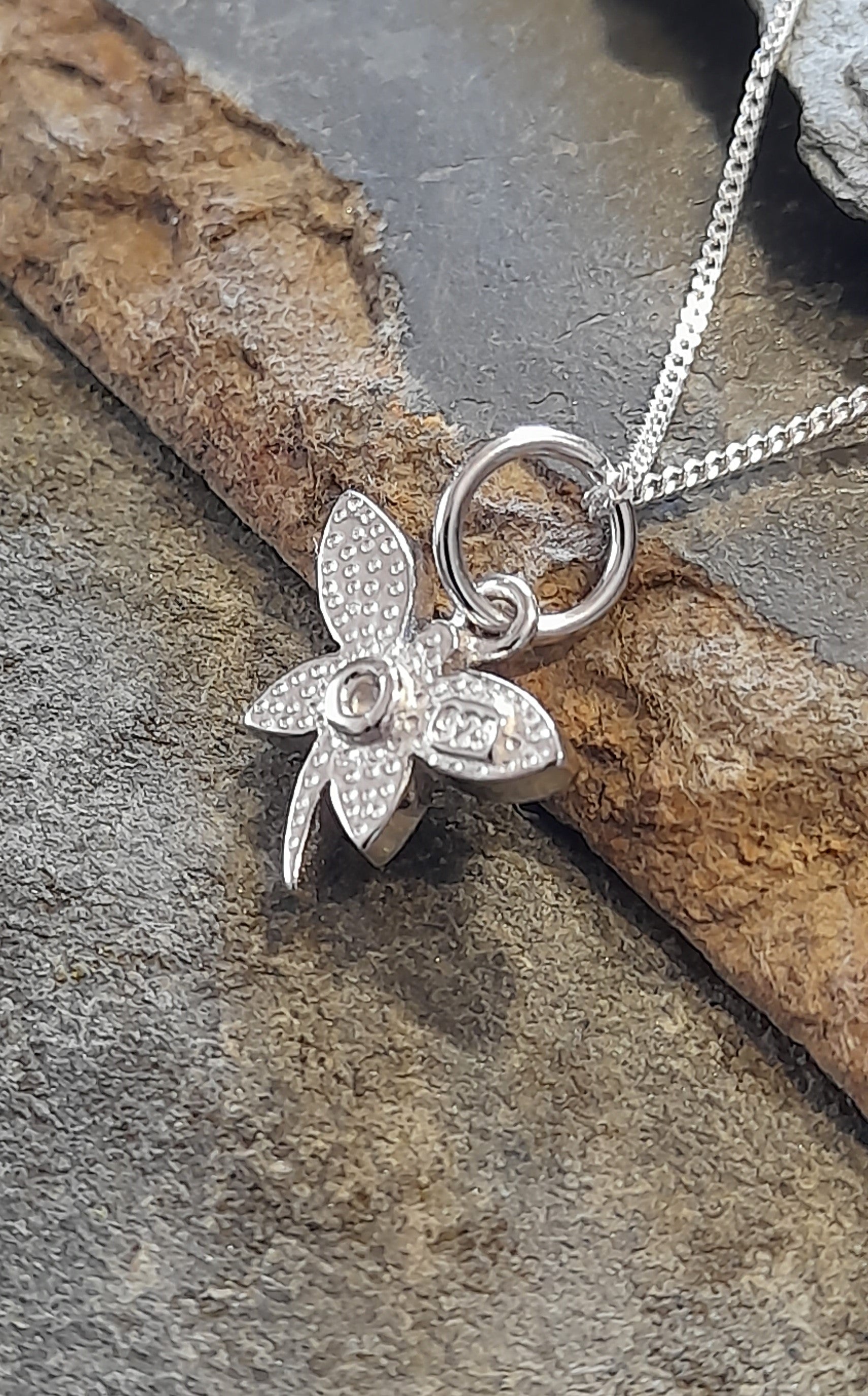 Dragonfly Blue Syn Opal Pendant 10X12