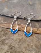 Syn Opal Open Teardrop Er 25X17mm