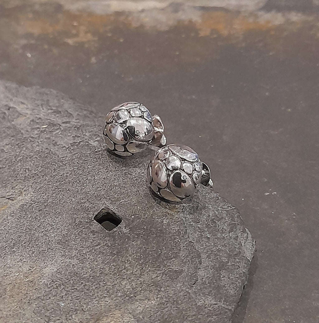 Half Dome  Of Oval Shapes Stud