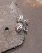 Half Dome  Of Oval Shapes Stud