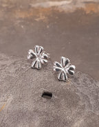 Four Leaf Clover Stud 9X9mm