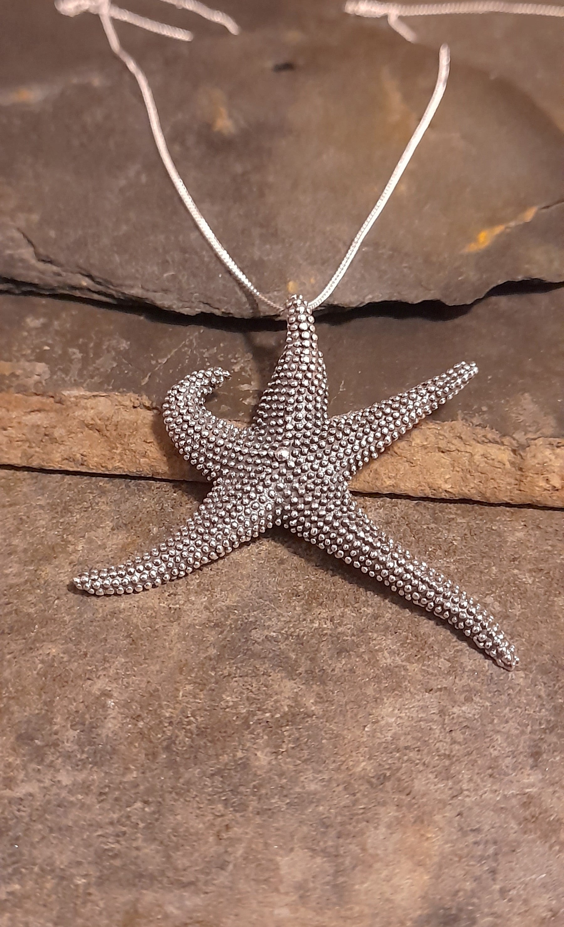 Large Textured Starfish 40 X 45mm