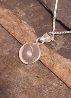 Round Green Pendant 10mm