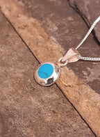 Round Green Pendant 10mm