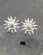 Daisy Flower Stud 13mm Dia