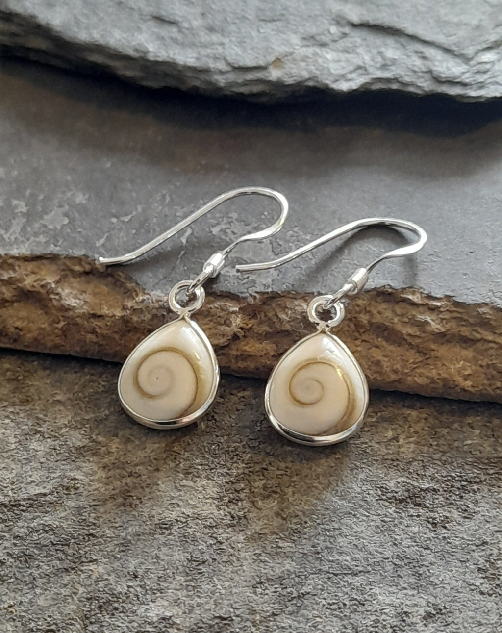 Teardrop Shiva 10mm Earring