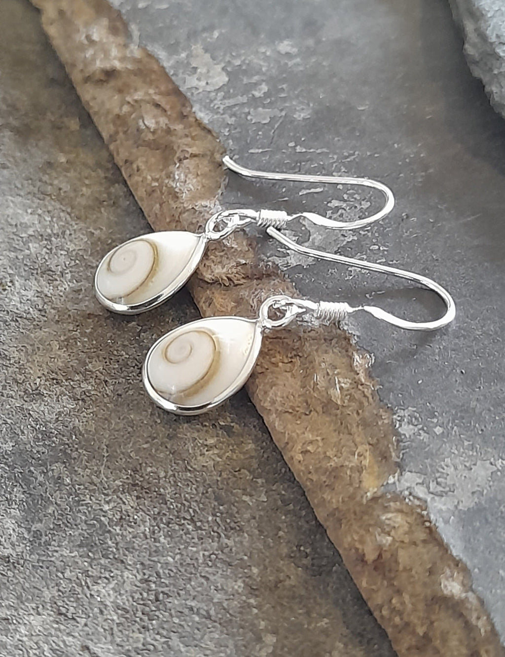 Teardrop Shiva 10mm Earring