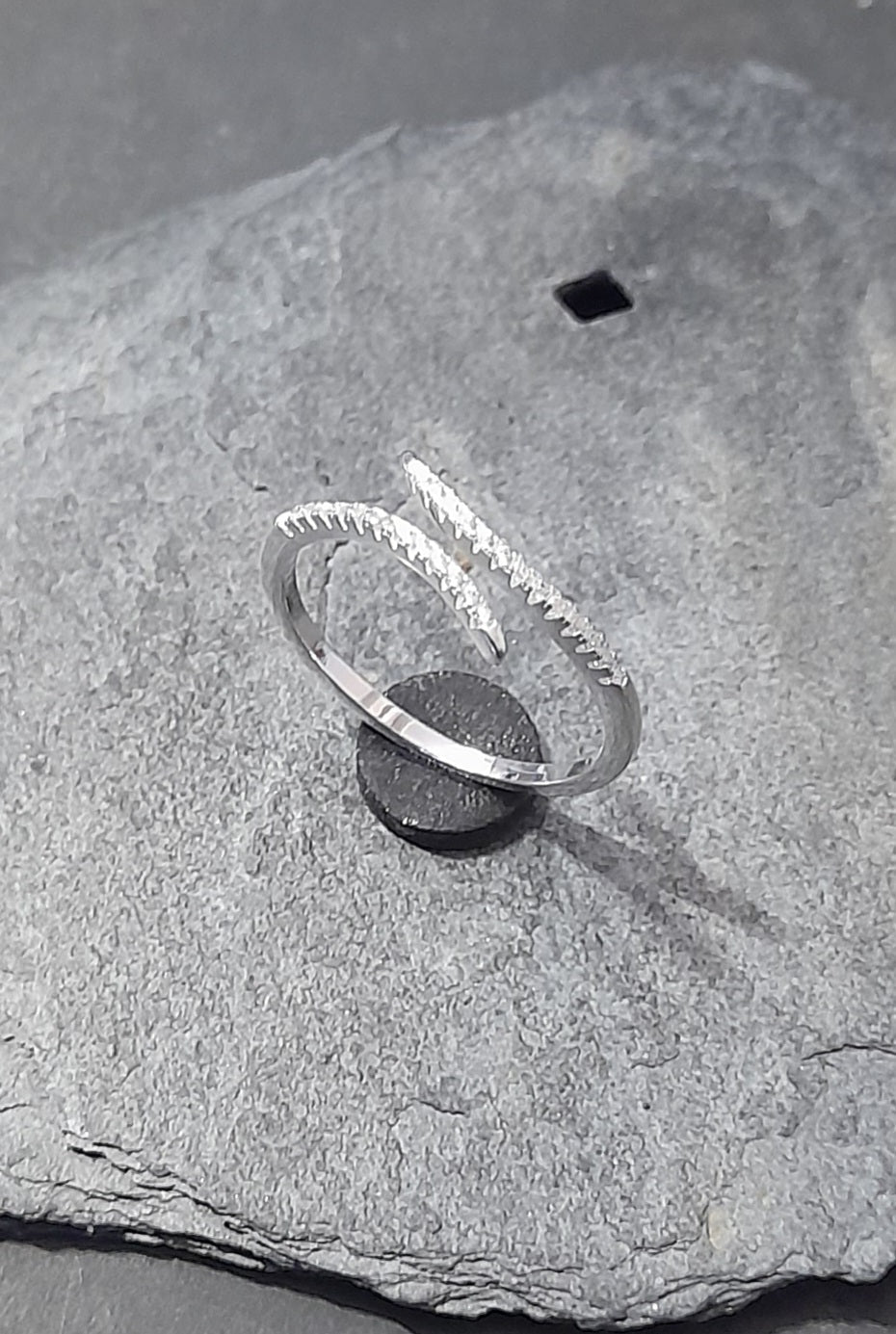 Love Twist Cubic Zirconia Ring One Size