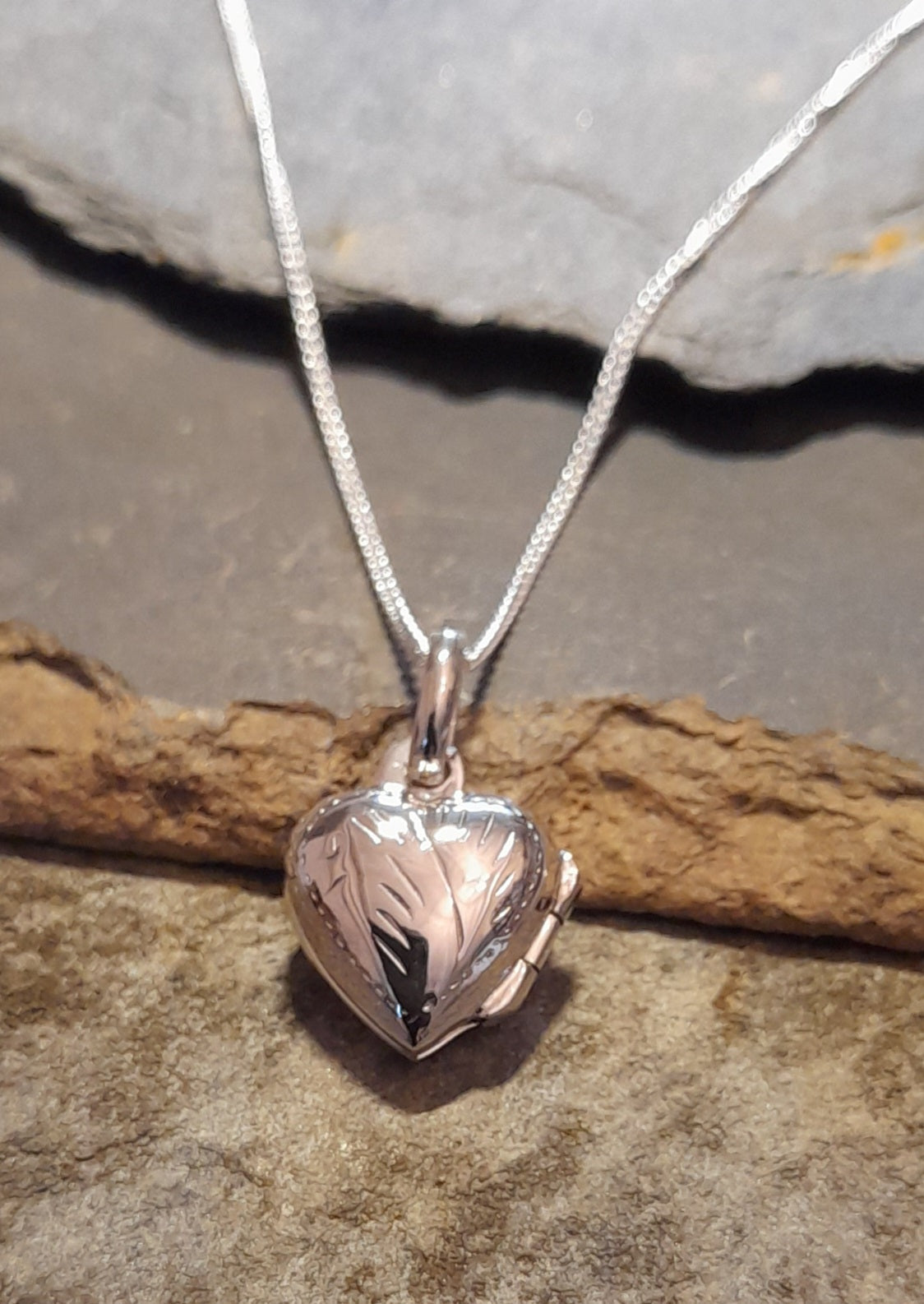 Heart Locket 12 X 12mm