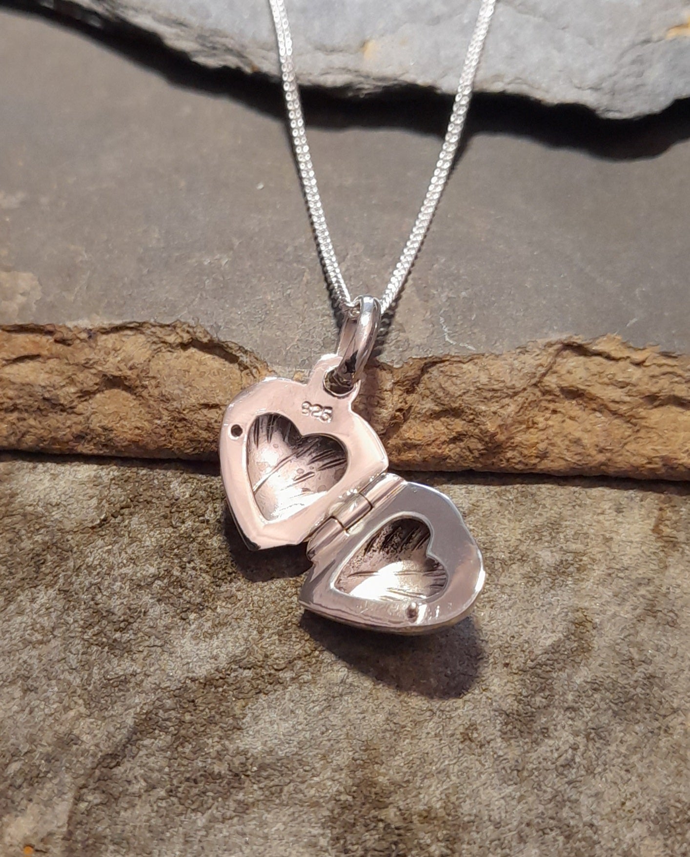 Heart Locket 12 X 12mm