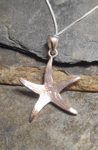 25mm Abalone Mosaic Starfish Pendant