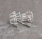 4 Bar Cubic Zirconia Ear Cuff