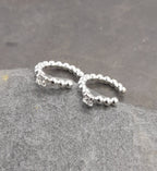 Ball & Cubic Zirconia Ear Cuff
