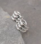3 Flat Bar Ear Cuff