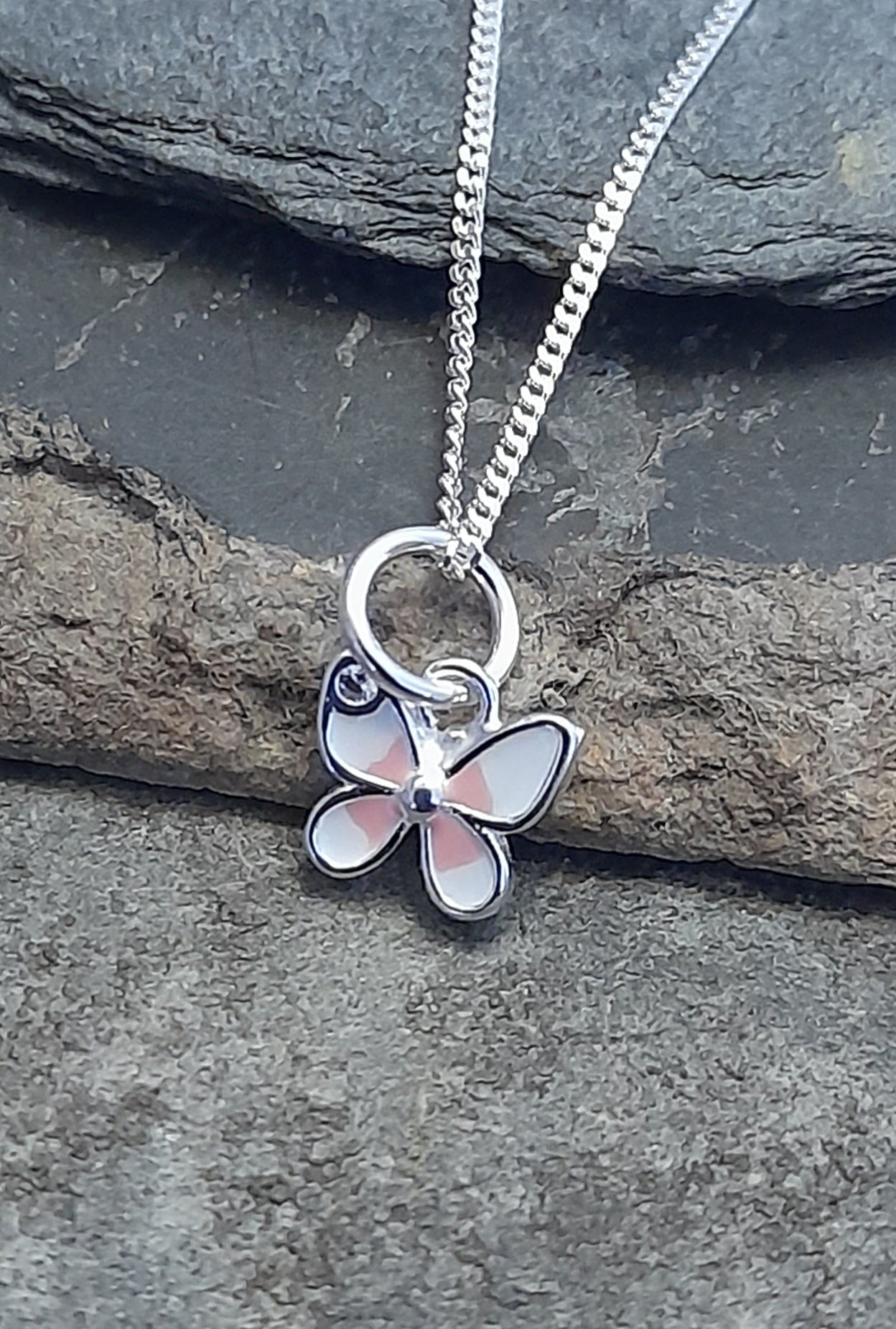Butterfly pendant 7mm