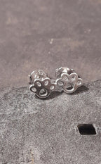SS777B - Dogs Paw stud s/plate 6mm