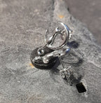 SS788B - Cat on Moon s/plate stud 15x10mm