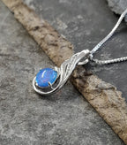 SP523BC -  22MM SYN OPAL & CZ TWIST S/PLATE PD