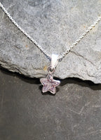 Star Cubic Zirconia Pendant 7mm