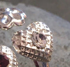 Silver & Clear Cubic Zirconia Toe Ring  (Pk Of 3)