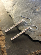 Elegant Cubic Zirconia Earring 40mm