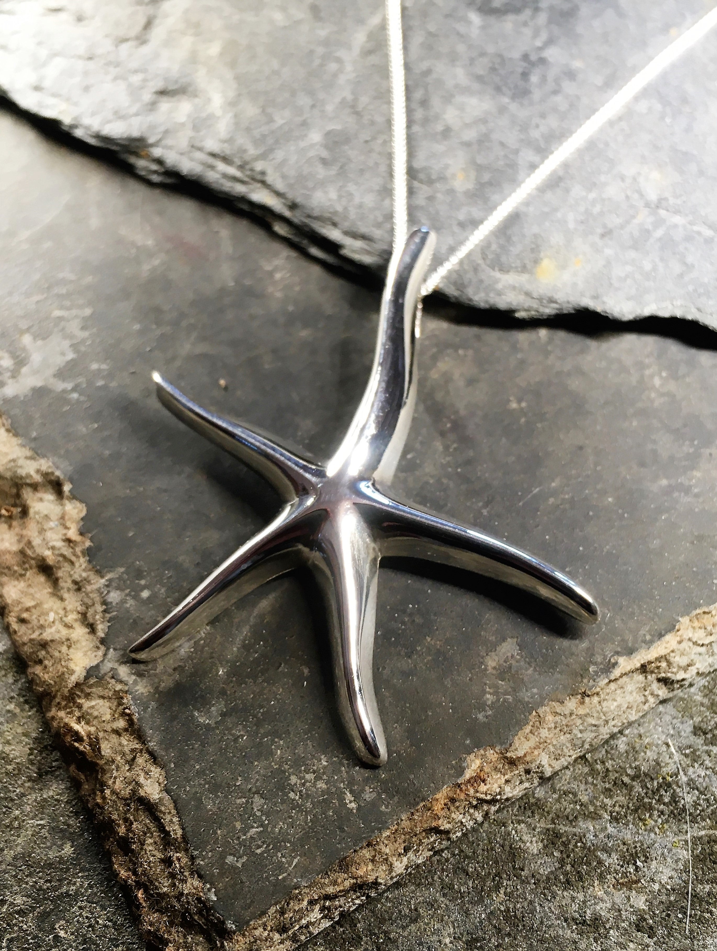 Large Starfish Pendant