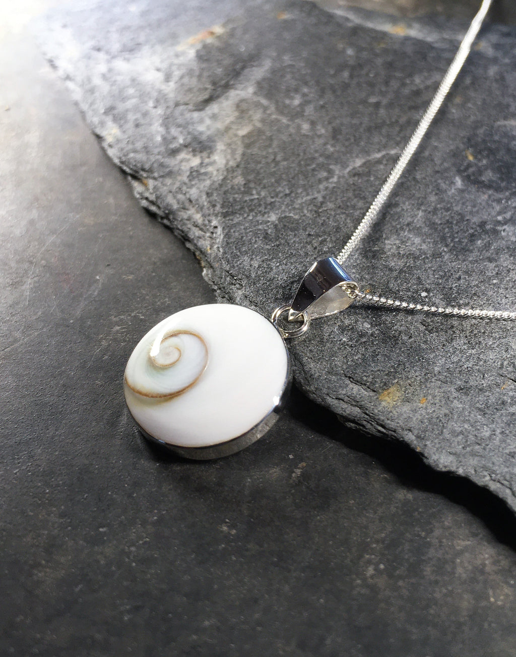 Round Shiva Eye Pendant