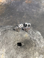 Silver Bee Stud 6mm