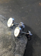 7mm Round Shiva Eye Stud