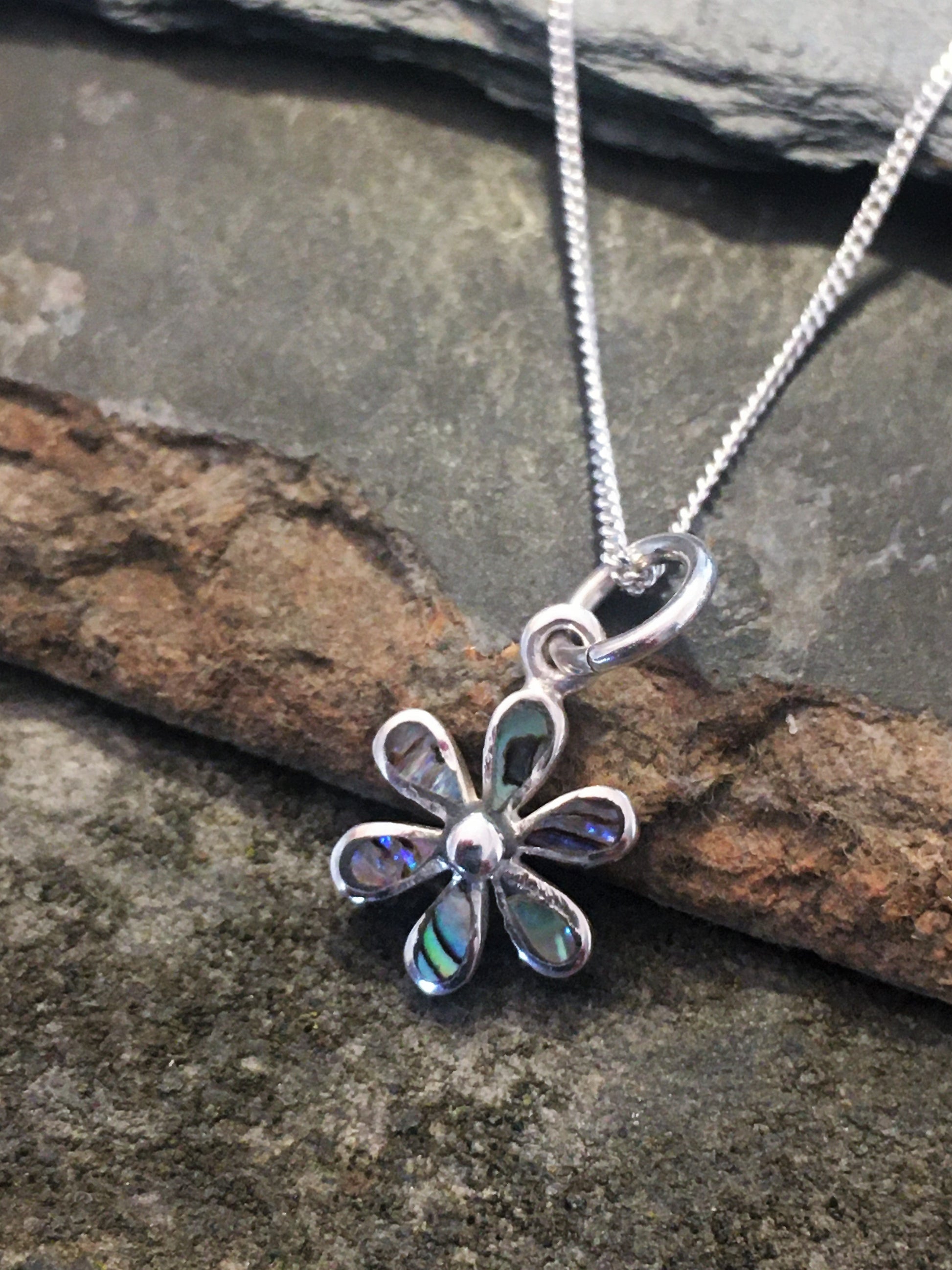 Abalone Flower Pd 10mm