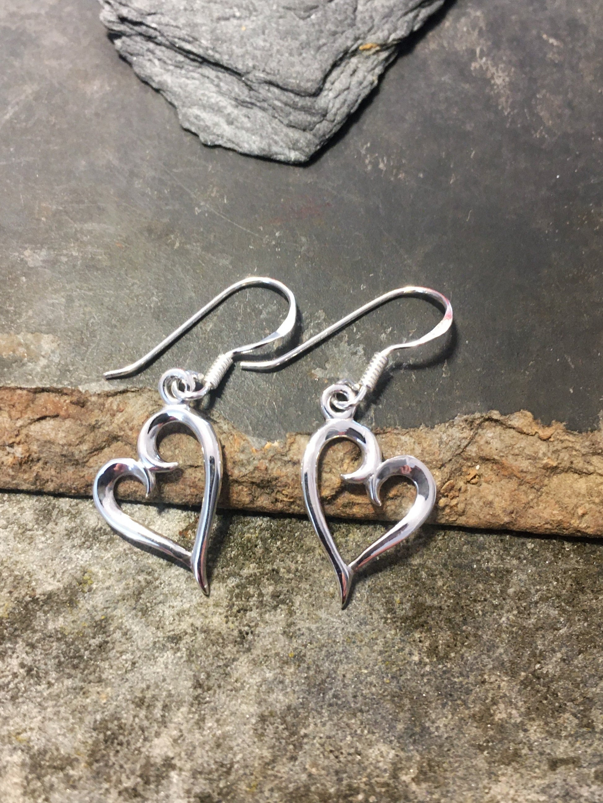 Heart Earring 15mm Drop