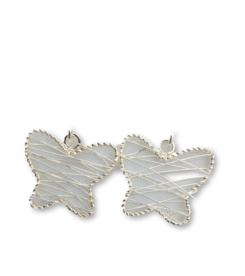 Wire Work Butterfly Earring