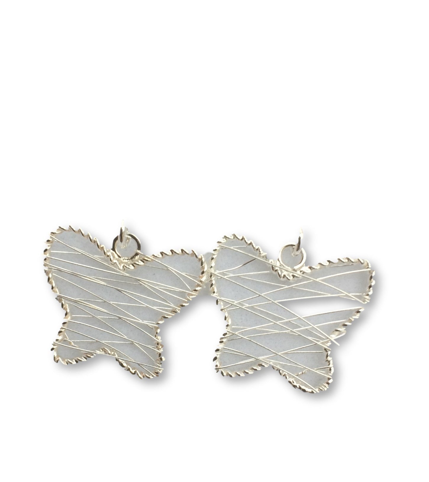 Wire Work Butterfly Earring