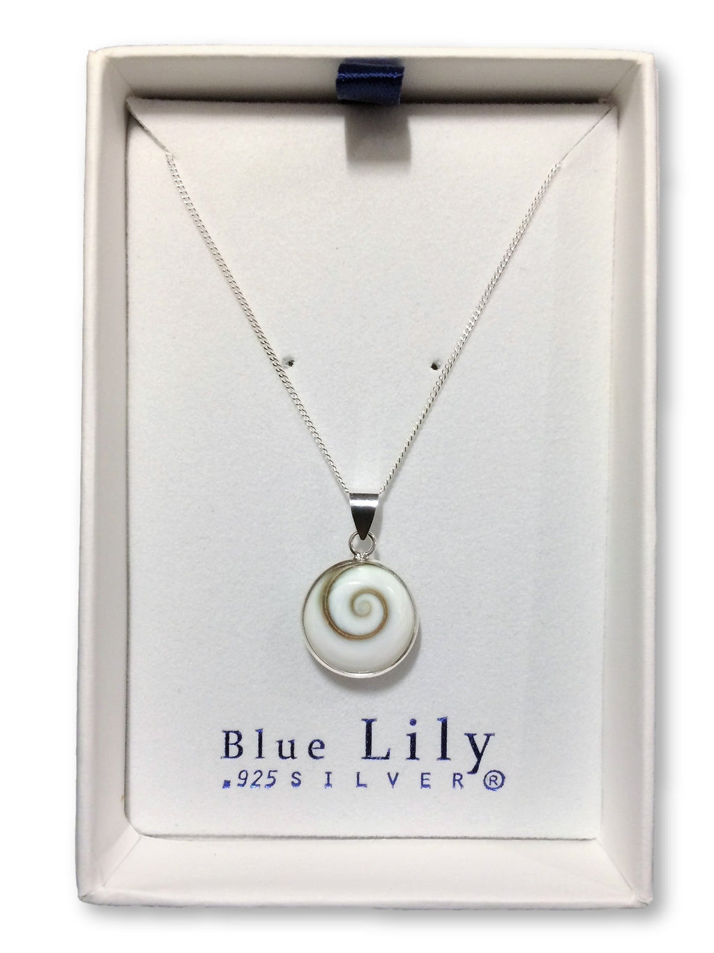 Round Shiva Eye Shell Pendant