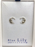 Moon & Star Stud