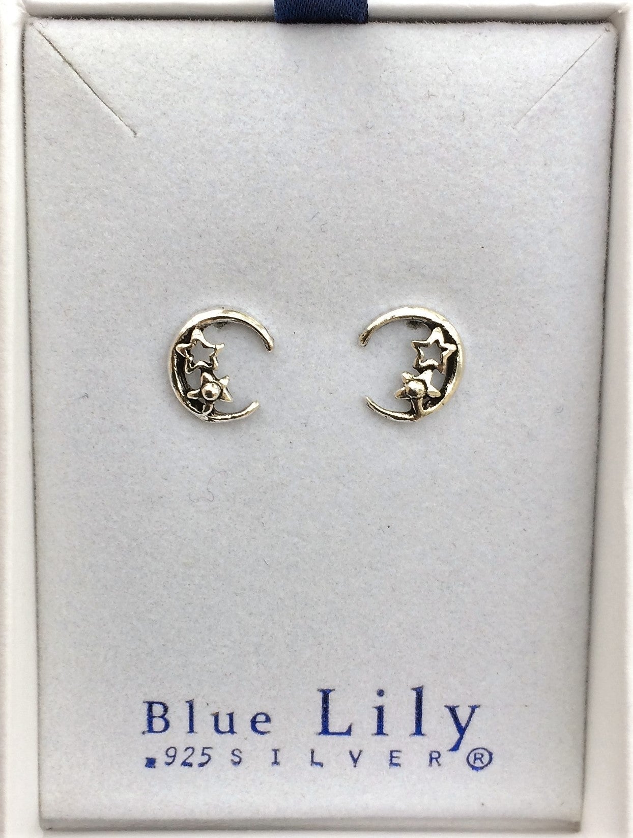 Moon & Star Stud