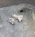 Cubic Zirconia Star Stud 8mm