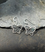 Wire Work Butterfly Earring