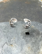 Moon & Star Stud