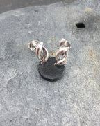 Entwined Dolphin Stud