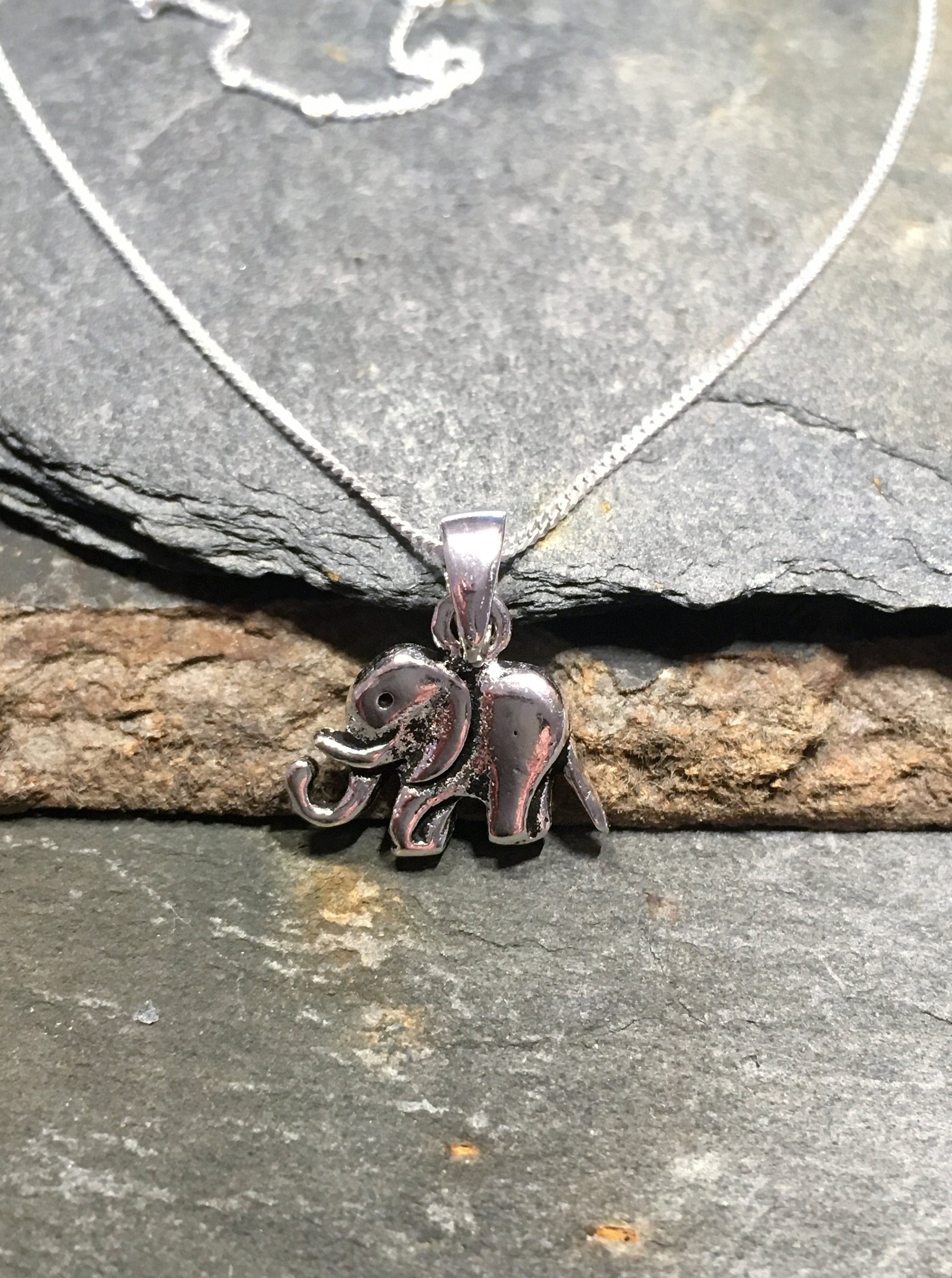 Elephant Pendant 15mm Width