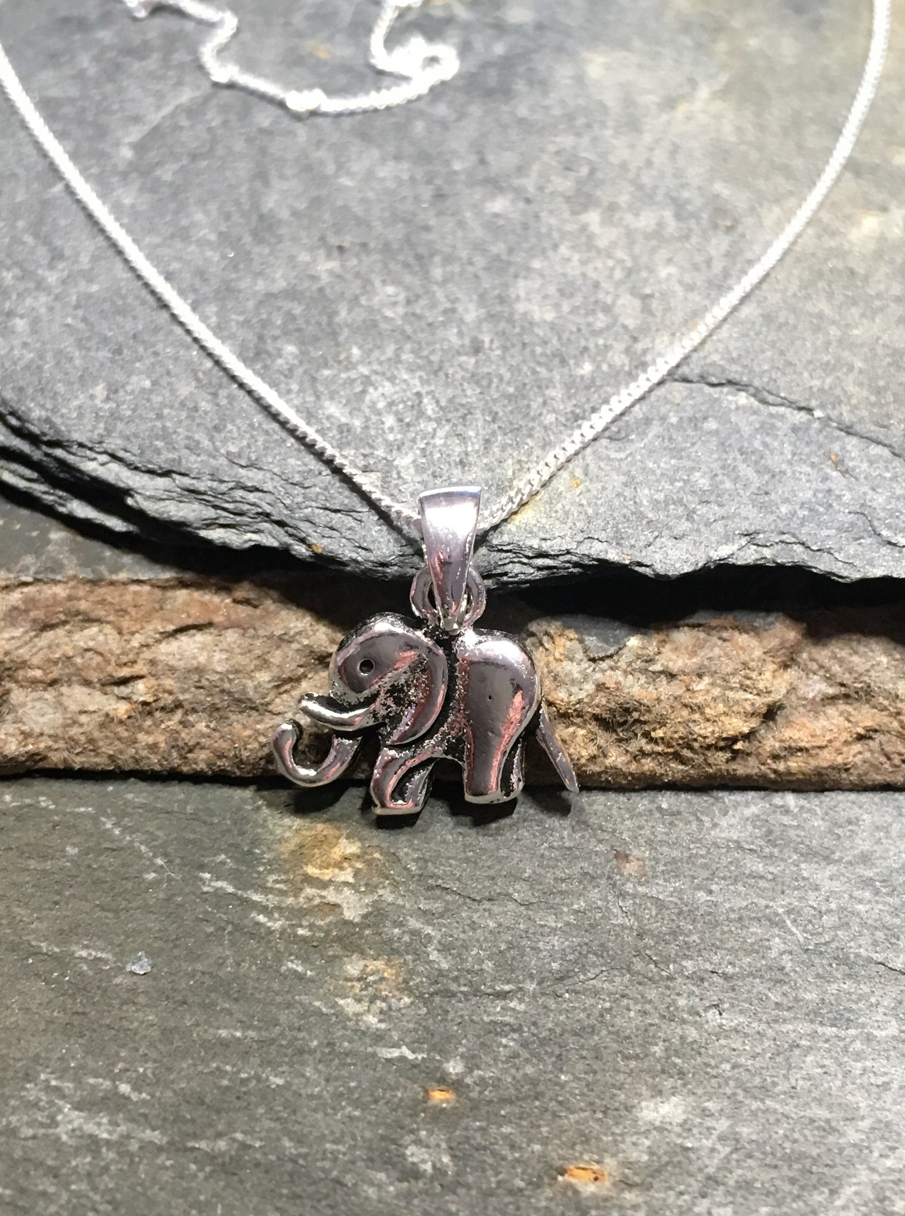 Elephant Pendant 15mm Width